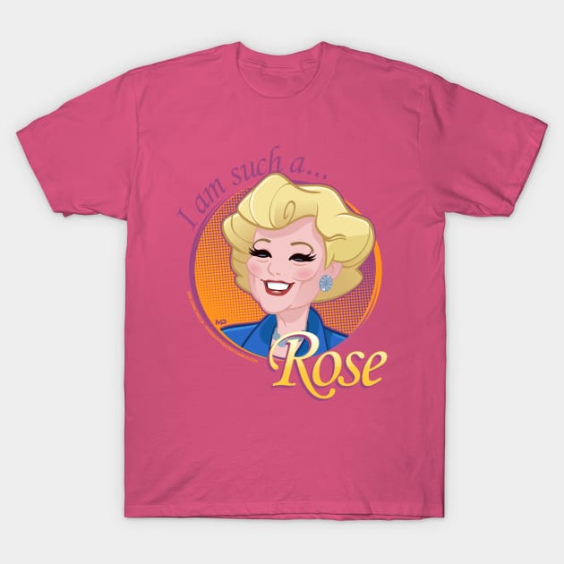 The Golden Girls - Rose T-Shirt by markpaulik